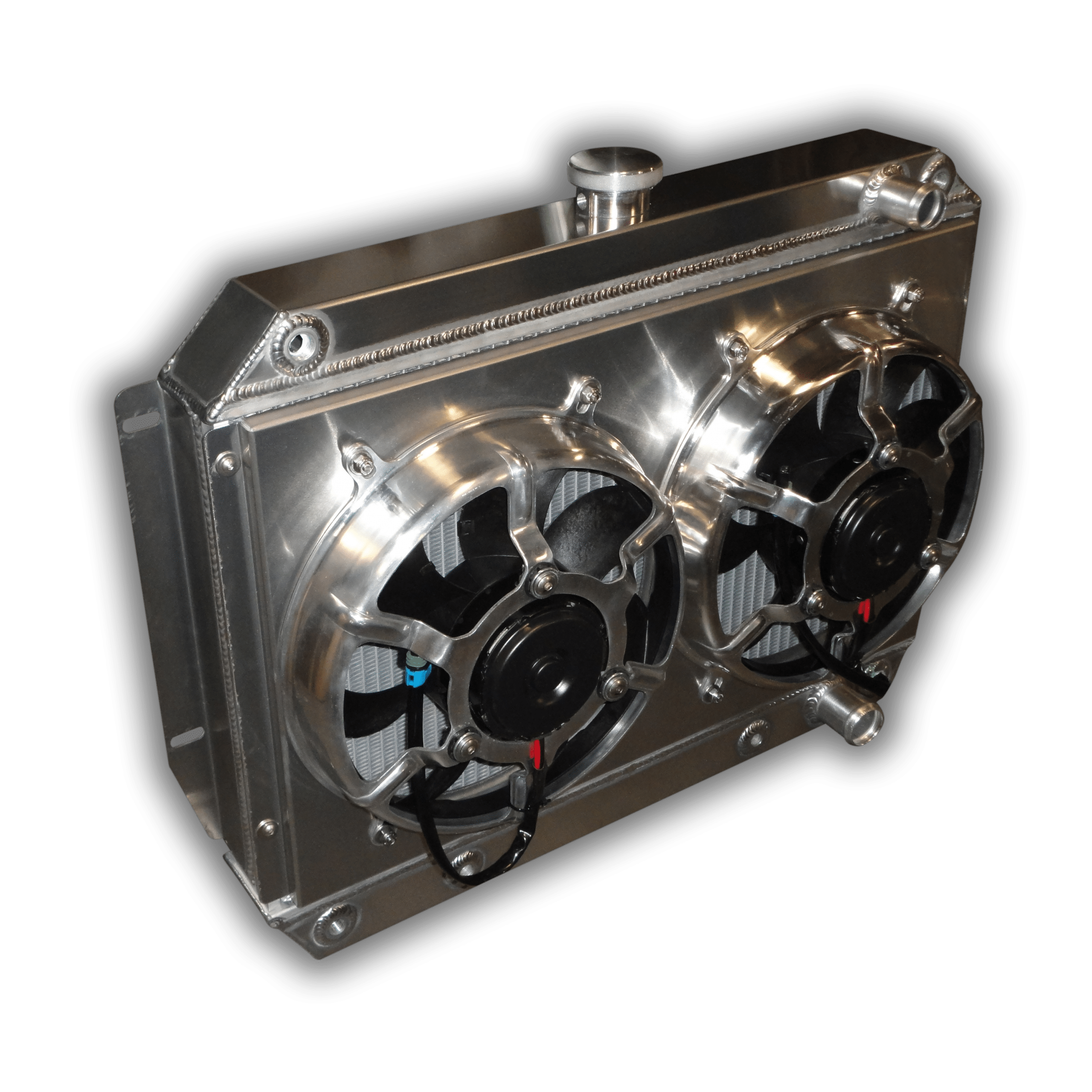 1966 – 1967 Chevelle LSX LTX Conversion Radiator – Dual 12 HPX Fans