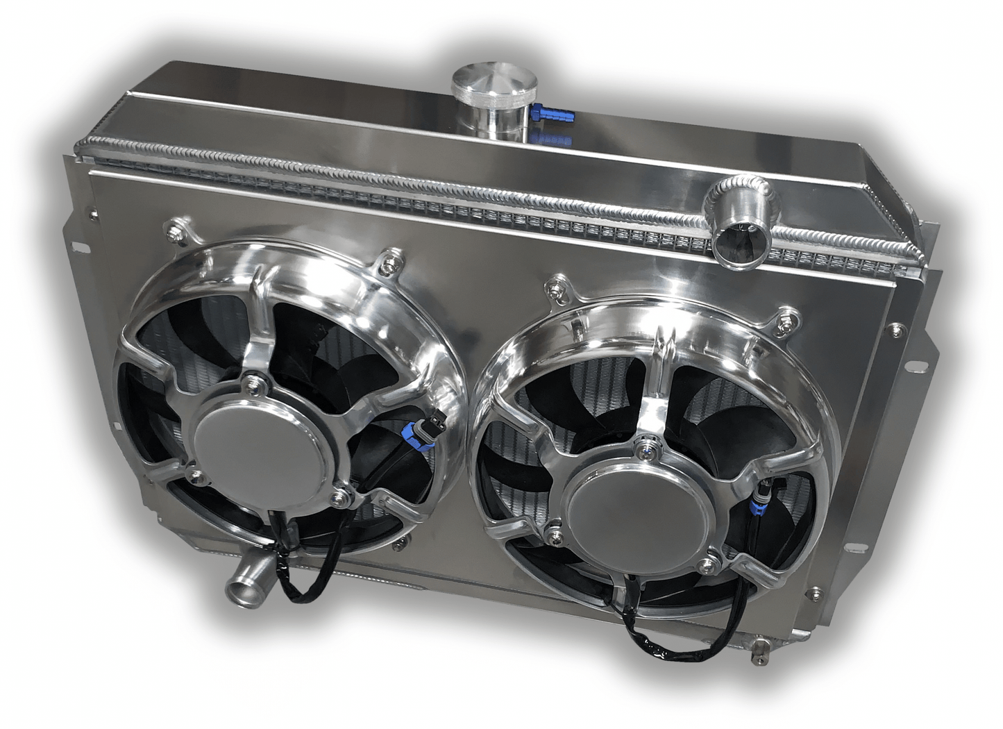 1968 – 1974 AMC Javelin/AMX Radiator With Dual HPX Fans