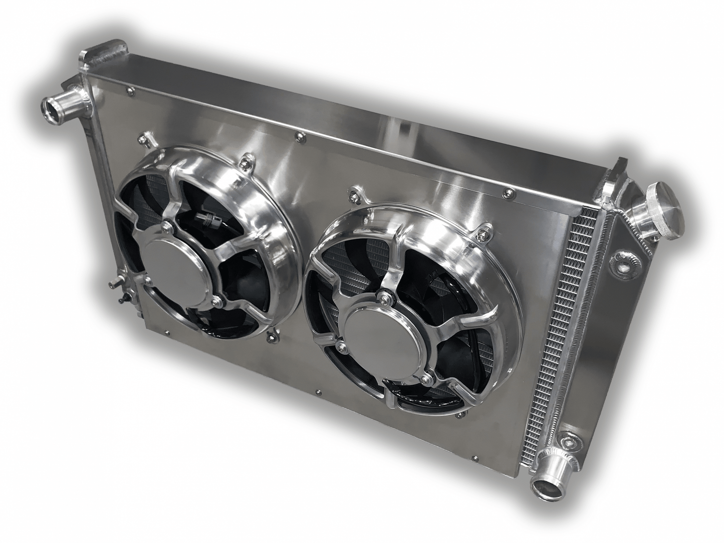 1982 – 1991 Camaro Firebird/TA Aluminum Radiator – Dual HPX Fans