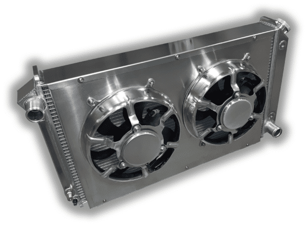 1982 – 1991 Camaro Firebird/TA Aluminum Radiator – Dual HPX Fans