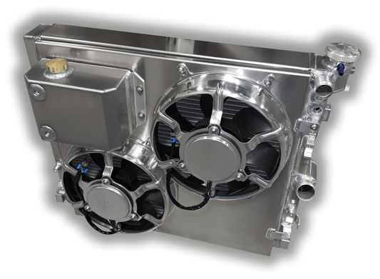 Jeep J/K LSX Conversion Aluminum Radiator – Dual HPX Fans
