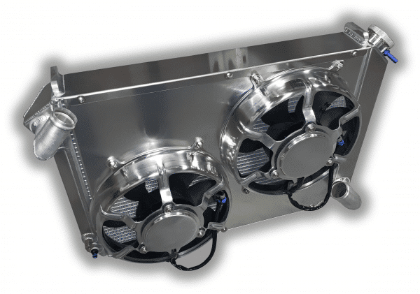 1966 – 1968 Corvette Big Block Radiator – Dual HPX Fans