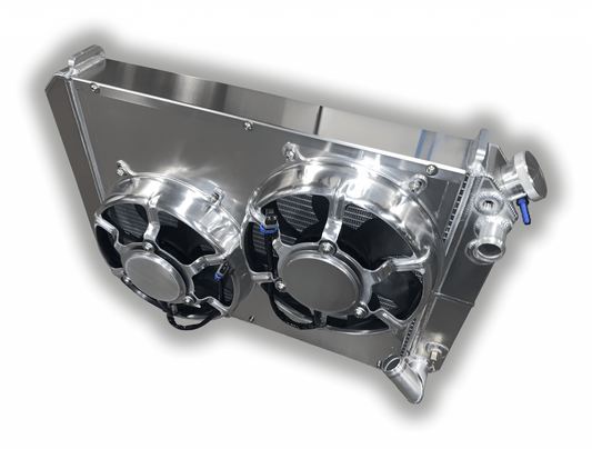 1966 – 1968 Corvette LSX Swap Radiator (for OEM Big Block Cars) – Dual HPX Fans