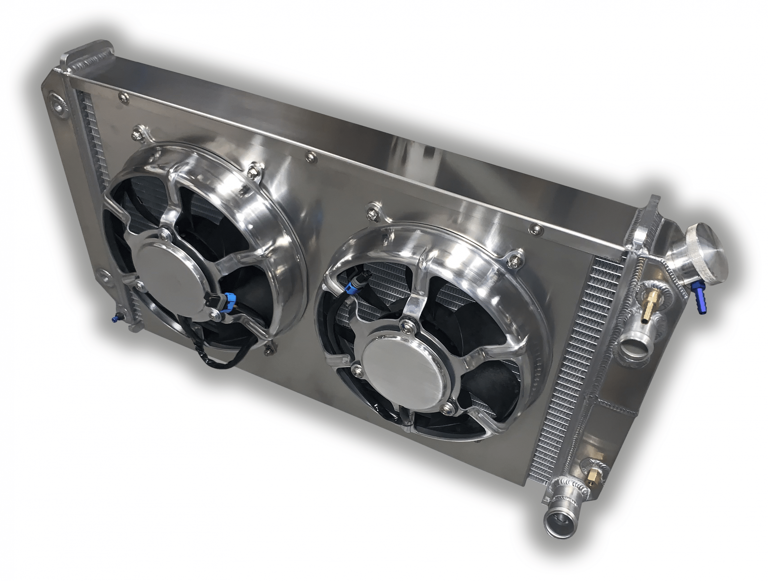 1967 – 1972 Chevy Pickup LSX Radiator – Dual HPX Fans