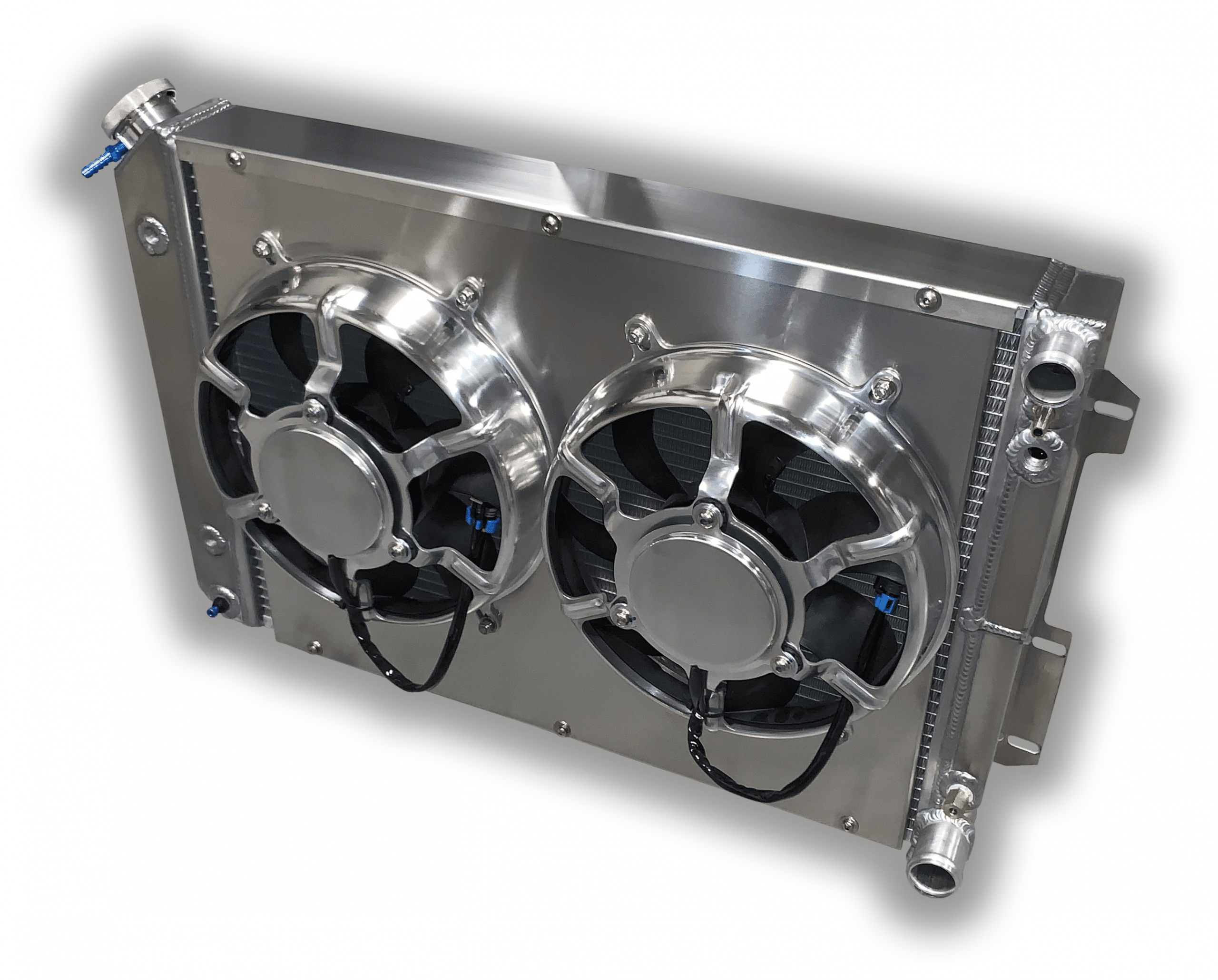 1967 – 1969 Camaro LSX Aluminum Swap Radiator – Dual HPX Fans