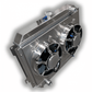 Mopar 1966 – 1974 Big Block Aluminum Radiator – 26″ Core – HPX Fans