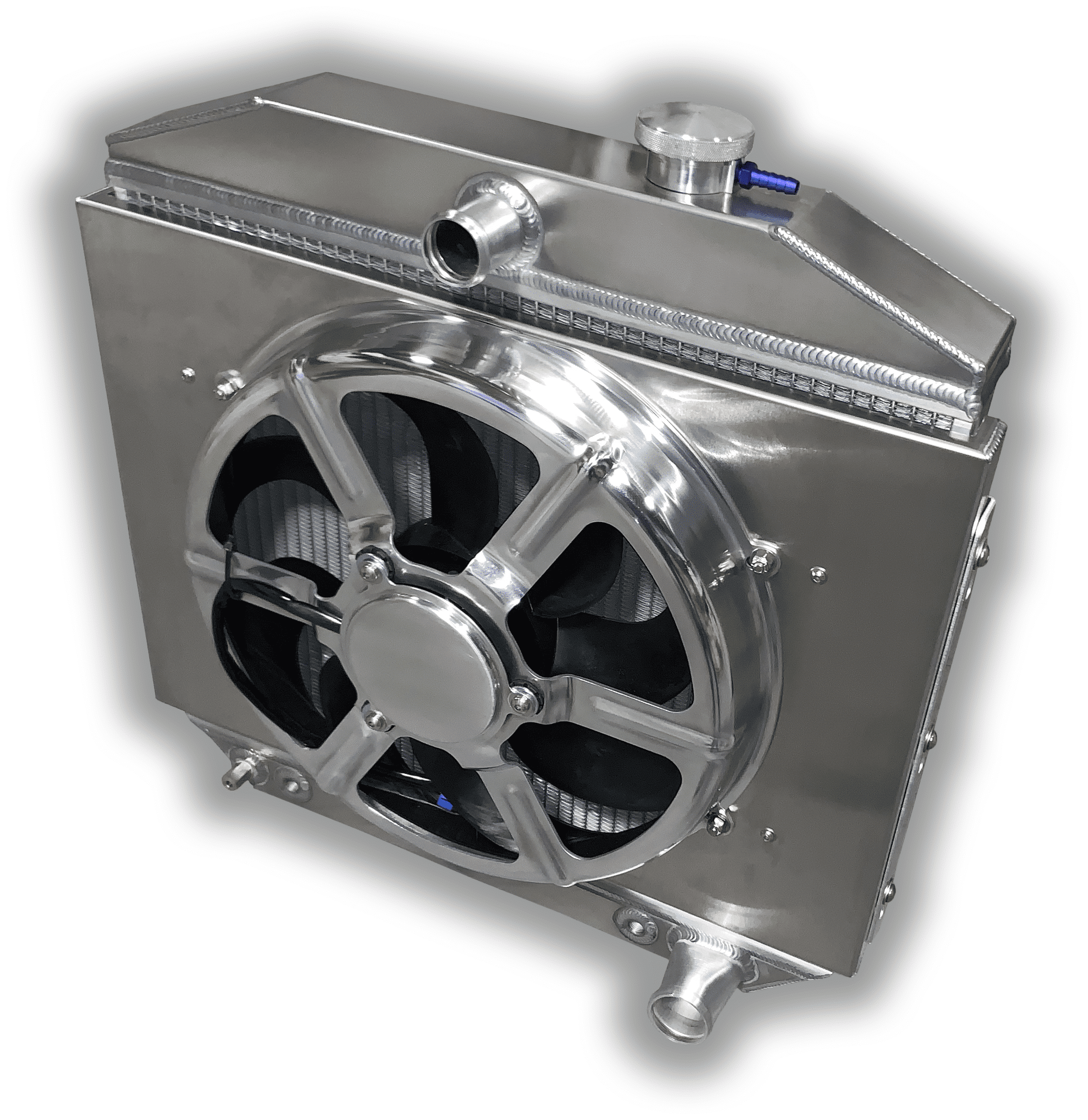 1955 – 1956 Chevy HD Radiator - 16