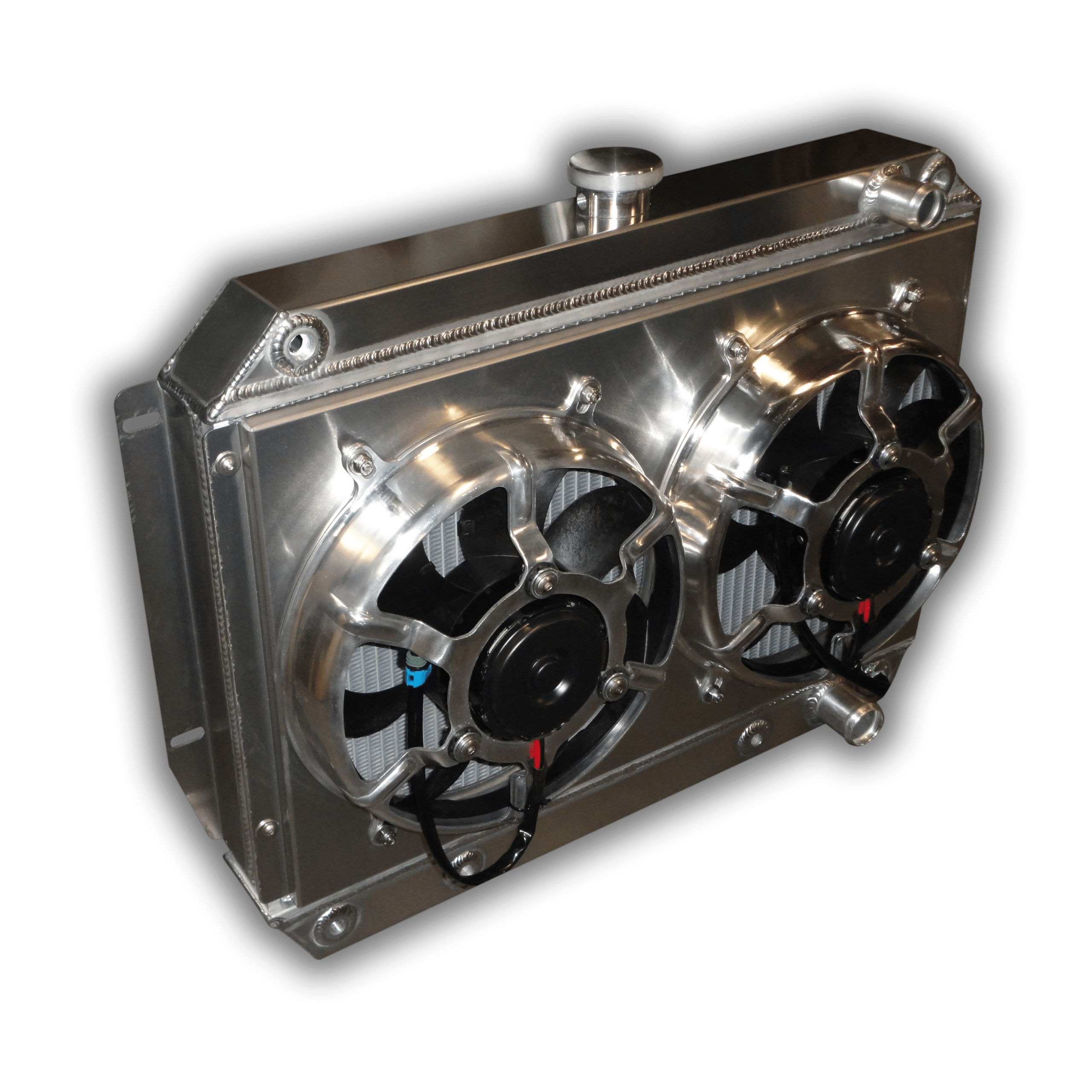 1966 – 1967 Chevelle LSX Conversion Radiator – Dual HPX Fans
