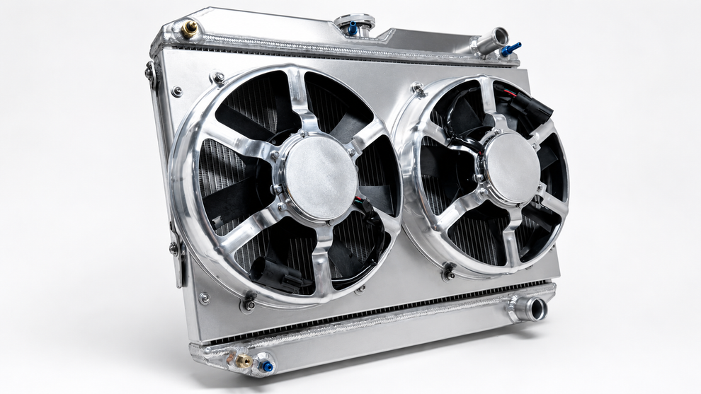 1962 – 1967 Nova/Chevy II LSX Conversion Aluminum Radiator - Dual HPX ...