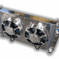 1968 – 1977 Skylark Aluminum LSX Conversion Radiator With Dual Fans And Aluminum Shroud