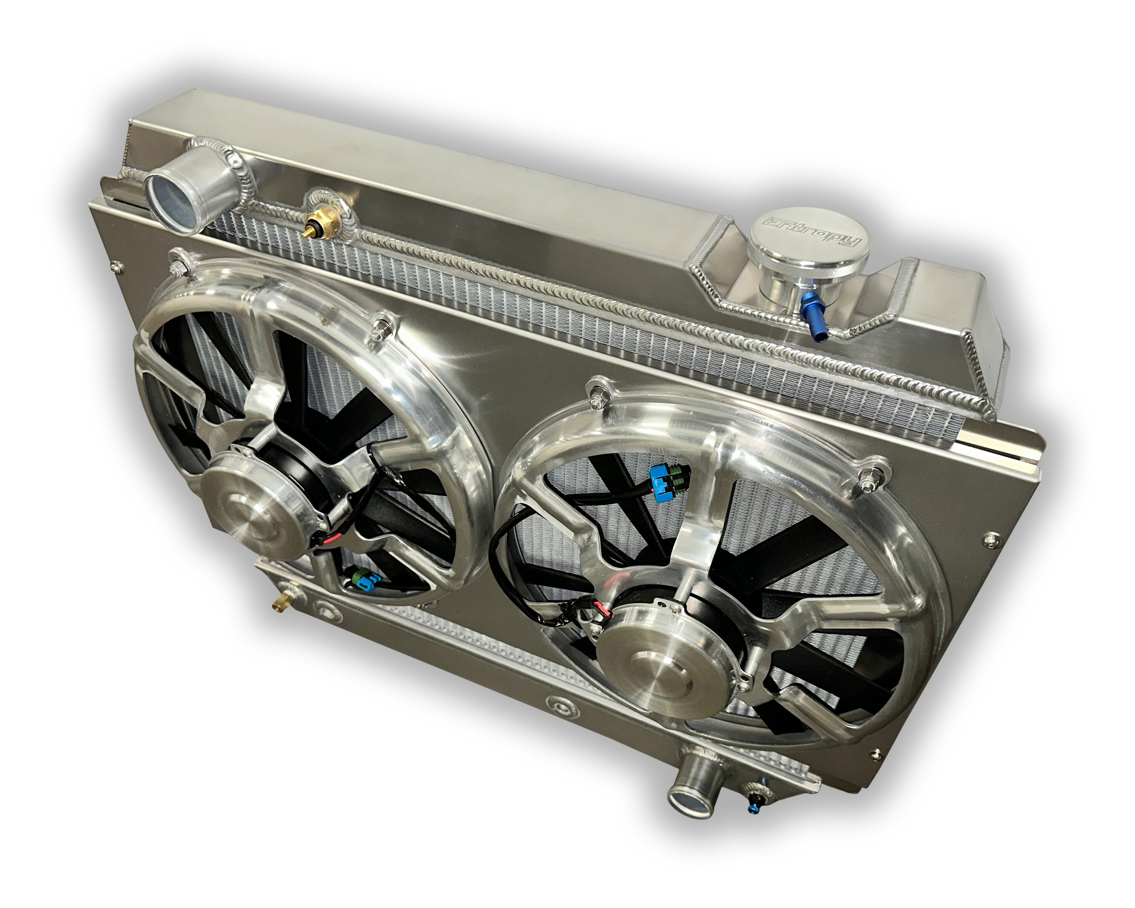 1963 – 1966 Chevy Pickup Aluminum Radiator SBC Big Block Chevy – HIGH Horsepower – Dual 13