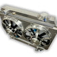1963 – 1966 Chevy Pickup Aluminum Radiator SBC Big Block Chevy – HIGH Horsepower – Dual 13" HPX Fans