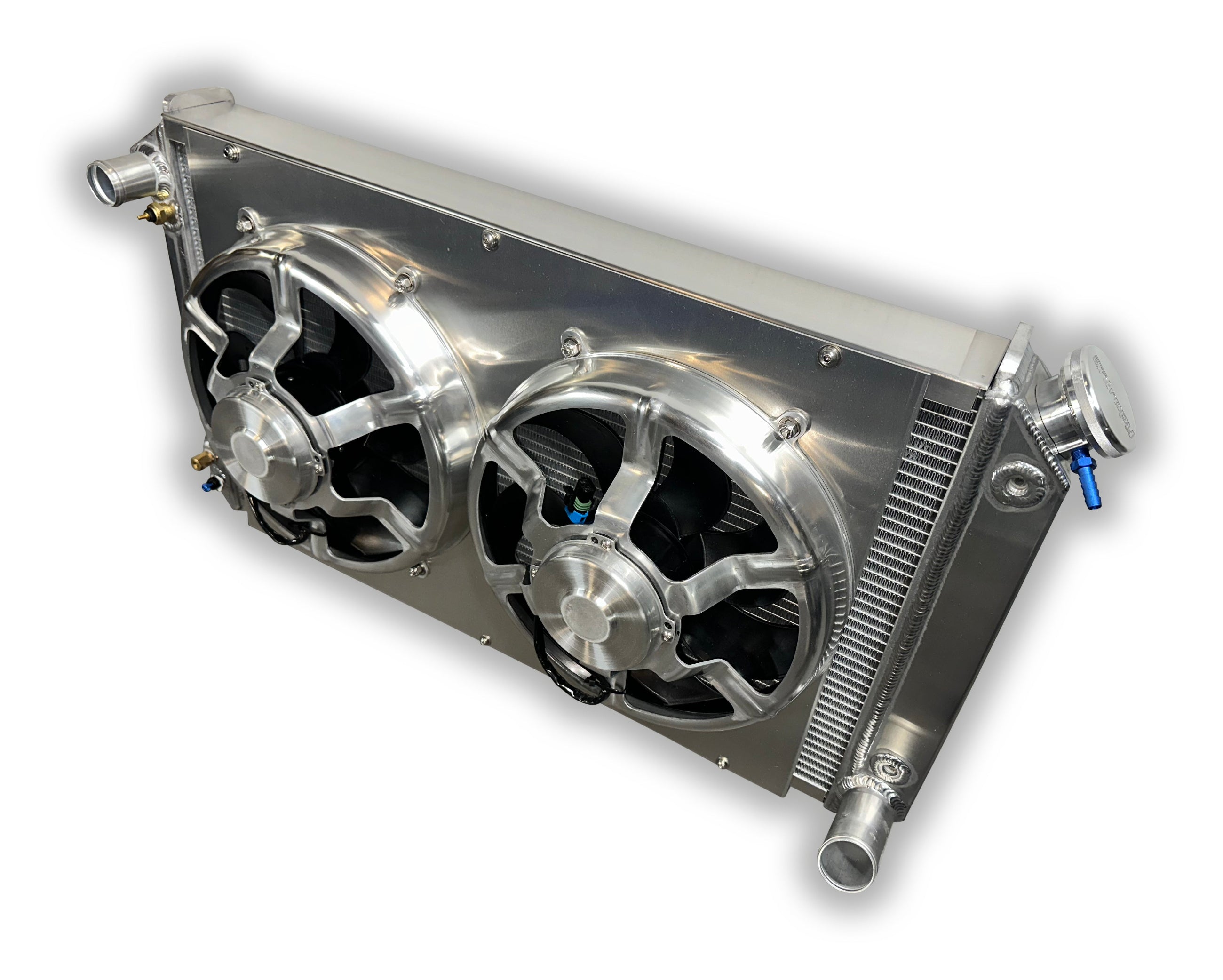 1967 – 1972 Chevy Pickup Aluminum Radiator – Dual 12