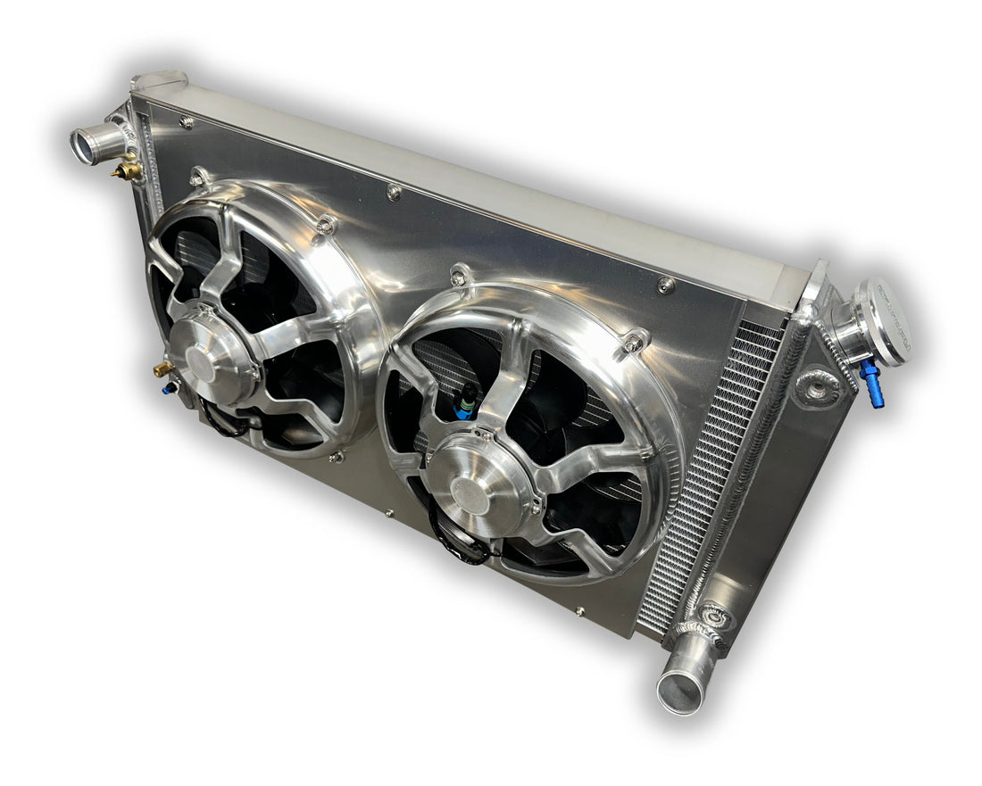 1967 – 1972 Chevy Pickup Aluminum Radiator – Dual 12