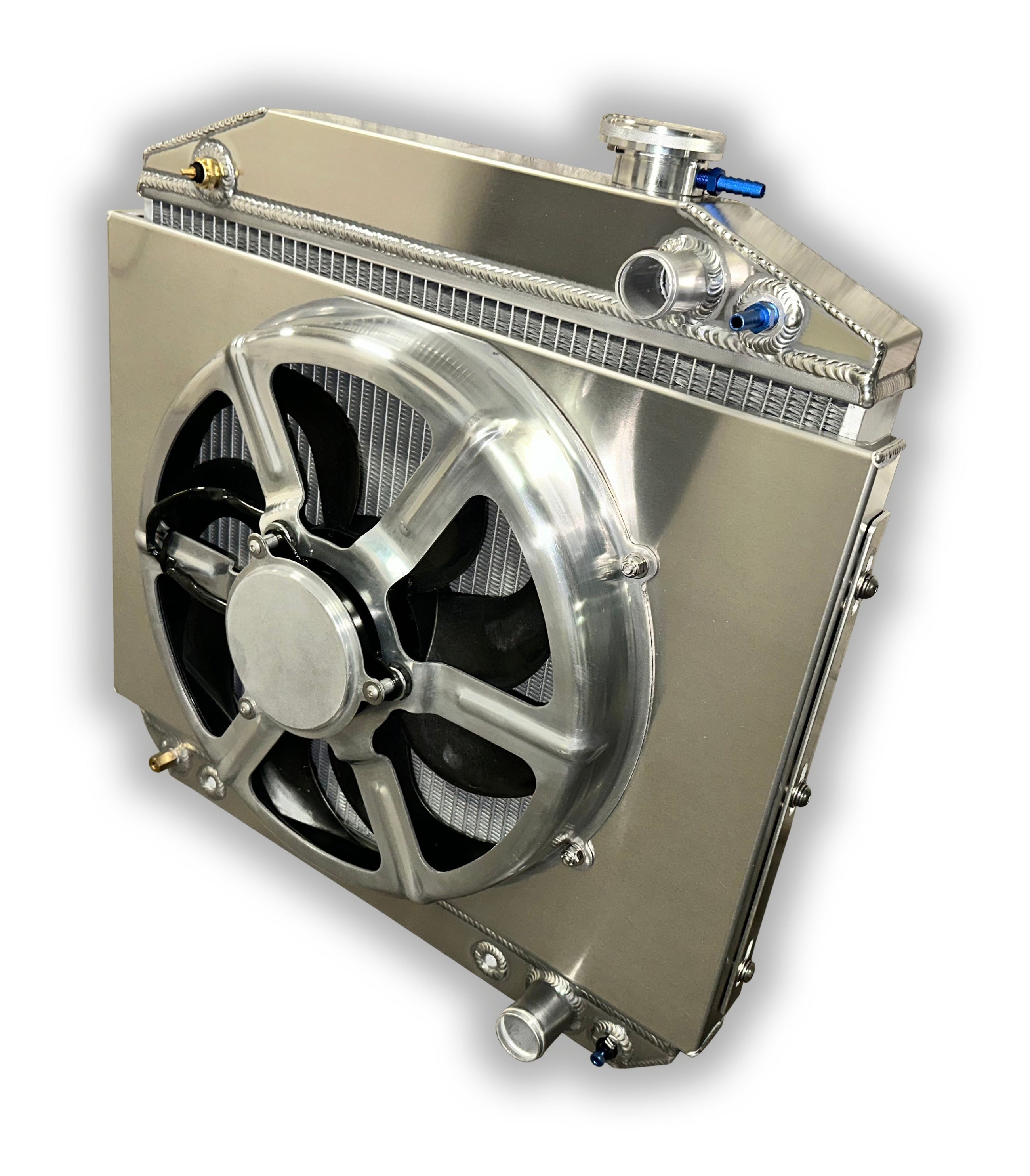 1955 – 1956 Chevy LSX/LTX Conversion Radiator - 16