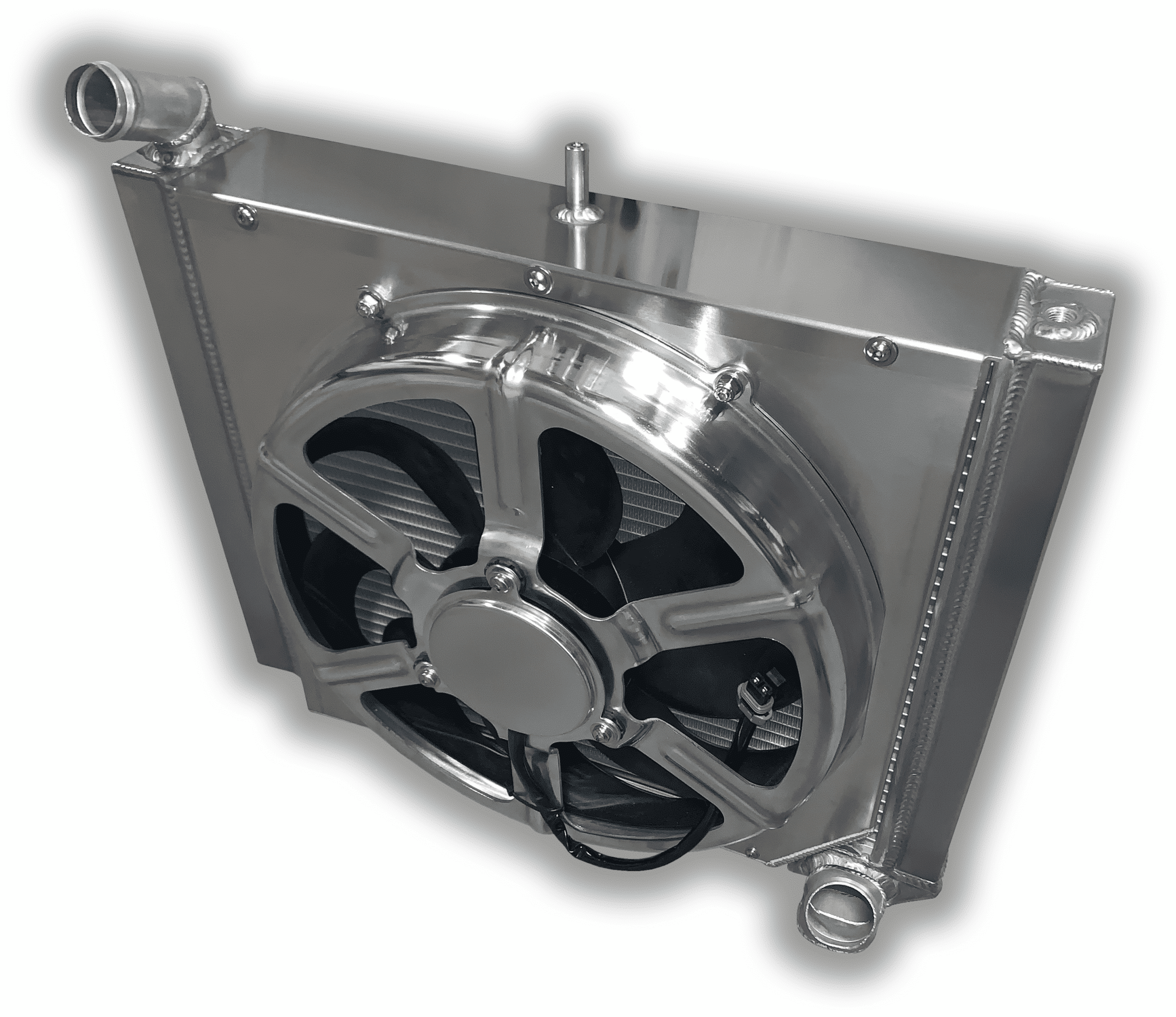 Entropy Radiator Fitment C2 1960 – 1962 Corvette Radiator – Entropy Radiator